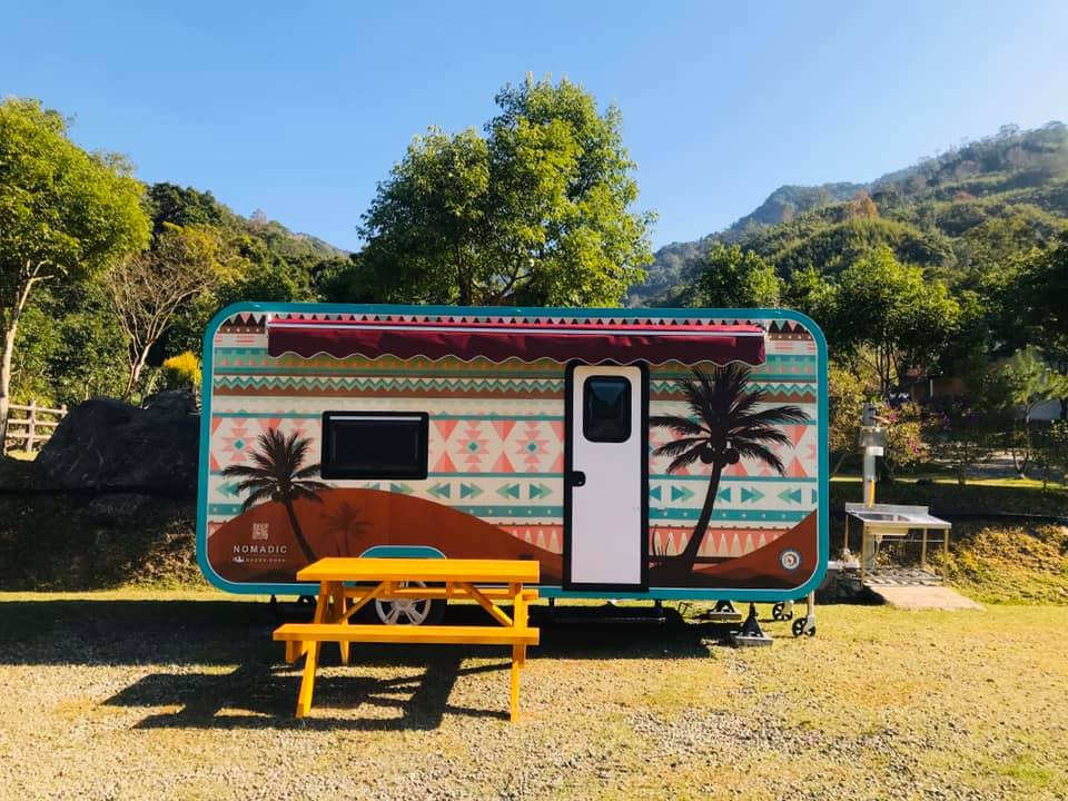 新竹 水田谷露營地 北部區域 合作營地 諾美締露營車 旅居車製造營地規劃